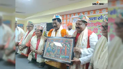 संत रविदास की 650वीं जयंती पर भाजपा ने बांटे कलश, घर-घर पहुंचेगी जन्मस्थली की पावन माटी