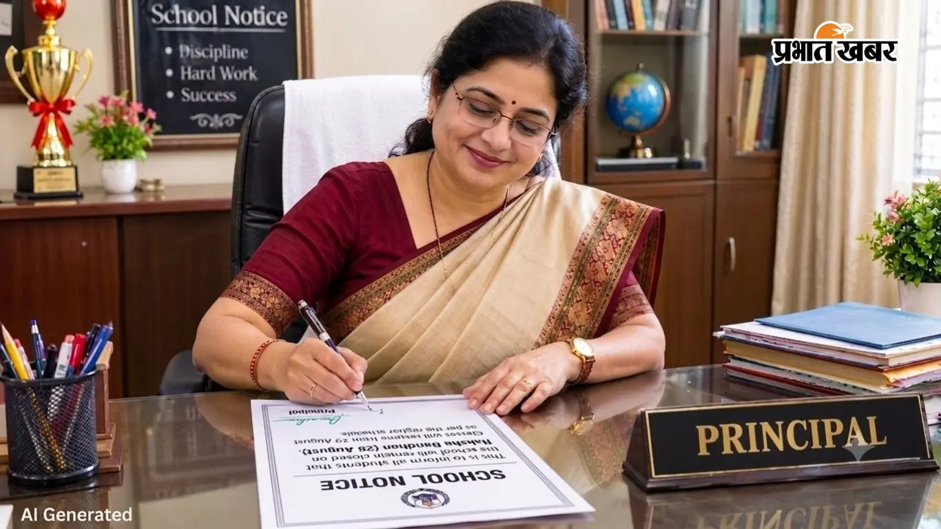 School Notice Ideas: रक्षाबंधन पर स्कूल नोटिस कैसे लिखें? जानें आसान फार्मेट, सैंपल और हॉलिडे की सूचना