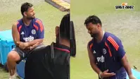 IND vs SL: 'बुखार करवा के ही जाना...' बारिश में भीगते पंत ने फैन की बोलती कर दी बंद, VIDEO वायरल