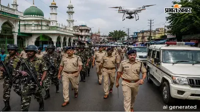 ईद-मिलाद-उन-नबी पर रांची में पुलिस अलर्ट, संवेदनशील इलाकों में फ्लैग मार्च; ड्रोन से होगी निगरानी