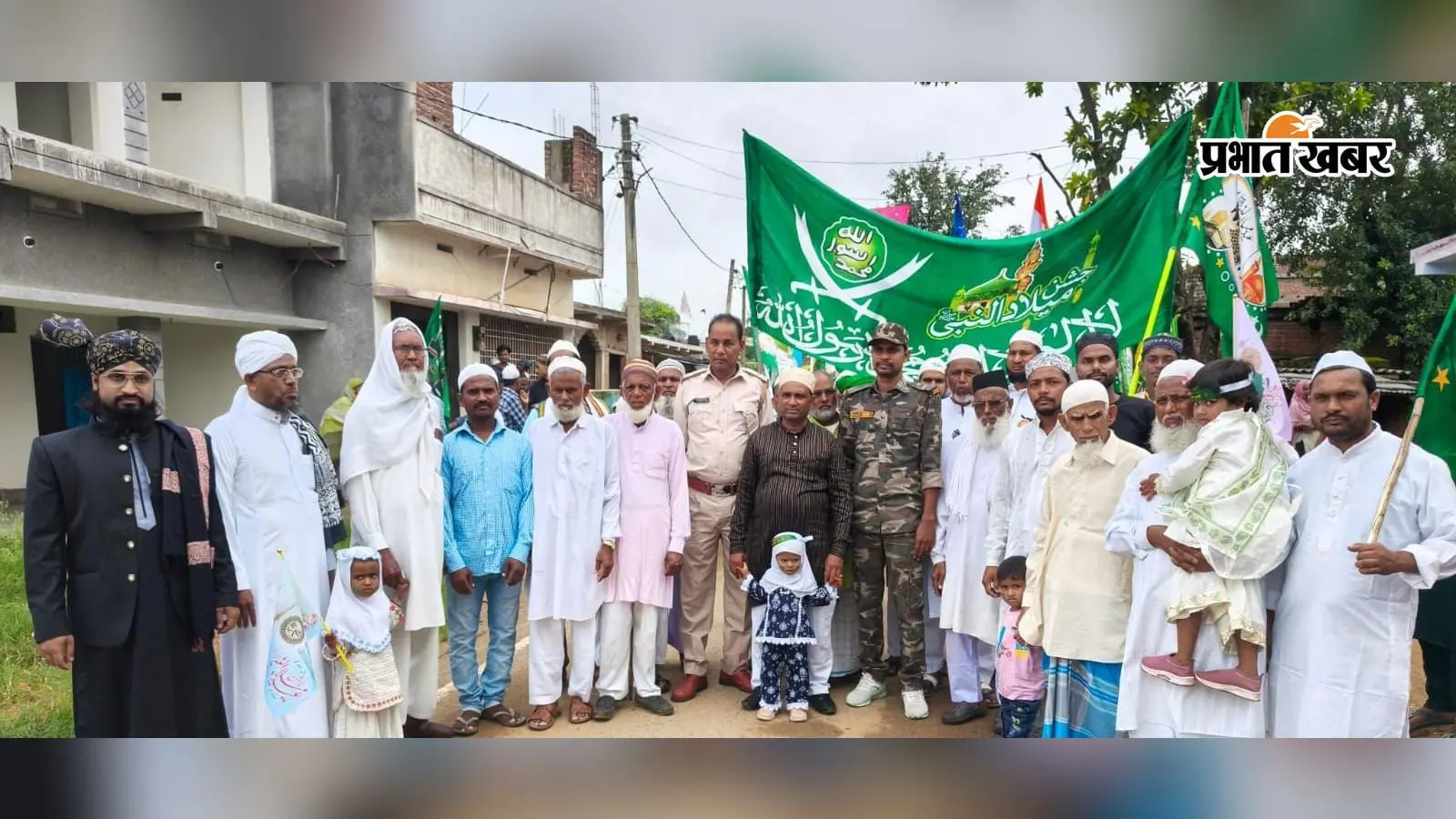 मयूरहंड में ईद-उल-मिलाद-उन-नबी पर उत्साह, सुरक्षा को लेकर पुलिस अलर्ट