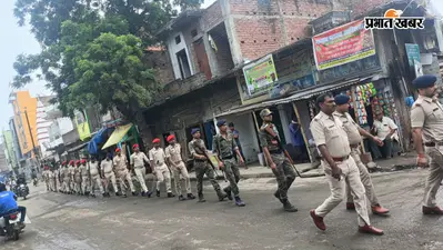 आरा : ईद-ए-मिलाद-उन-नबी पर बड़हरा में पुलिस अलर्ट, संवेदनशील इलाकों में फ्लैग मार्च कर दिया शांति का संदेश