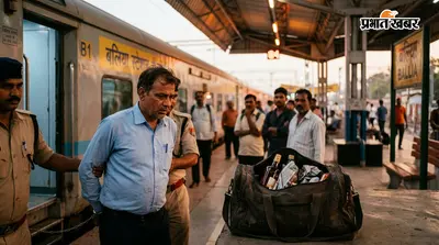 AC कोच में शराब तस्करी का आरोप, बलिया स्टेशन पर अटेंडेंट गिरफ्तार, बैग से दो दर्जन से अधिक बोतलें बरामद