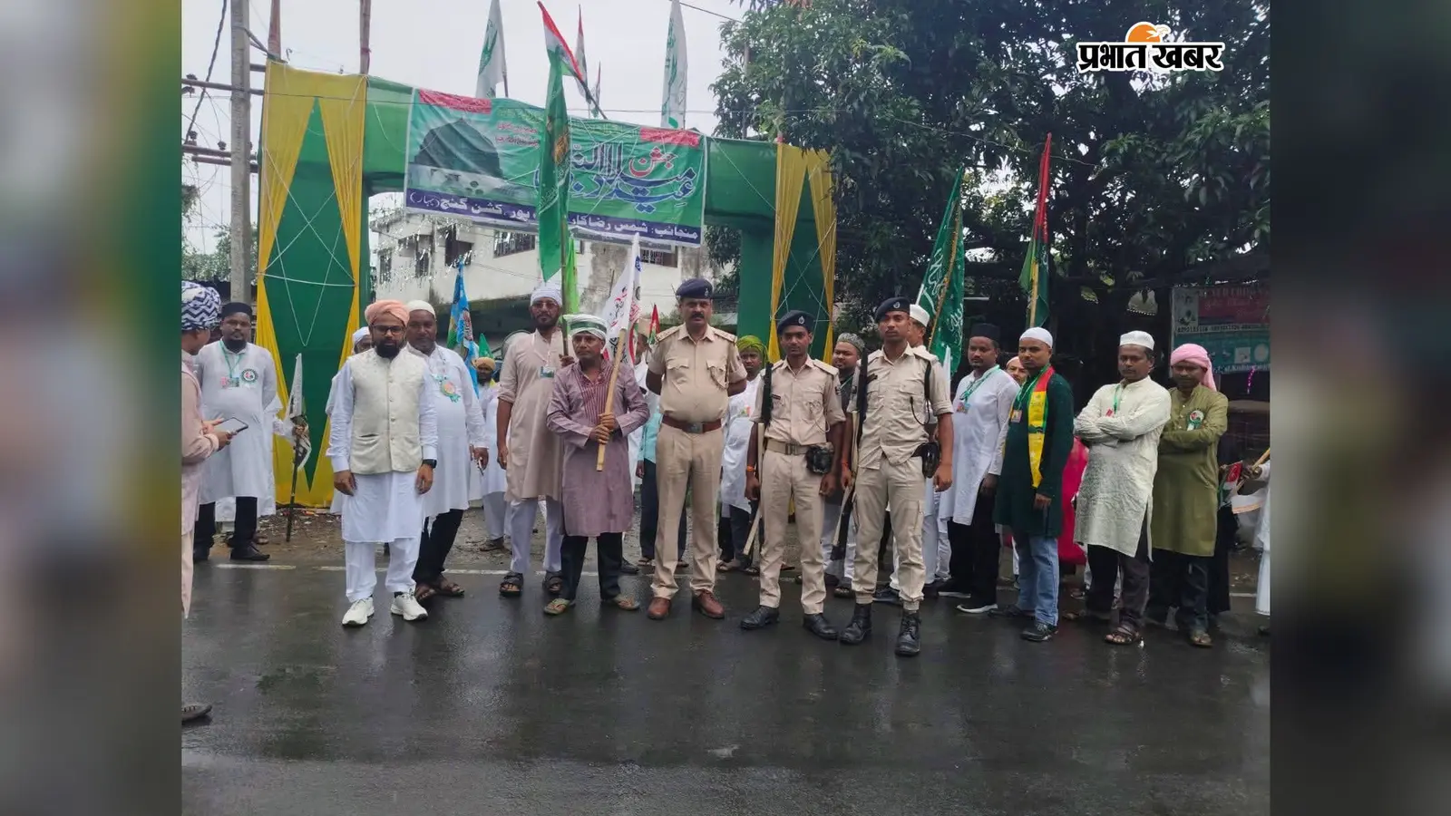 ईद-मिलाद-उल-नबी को लेकर किशनगंज में कड़ी सुरक्षा, चप्पे-चप्पे पर पुलिस तैनात