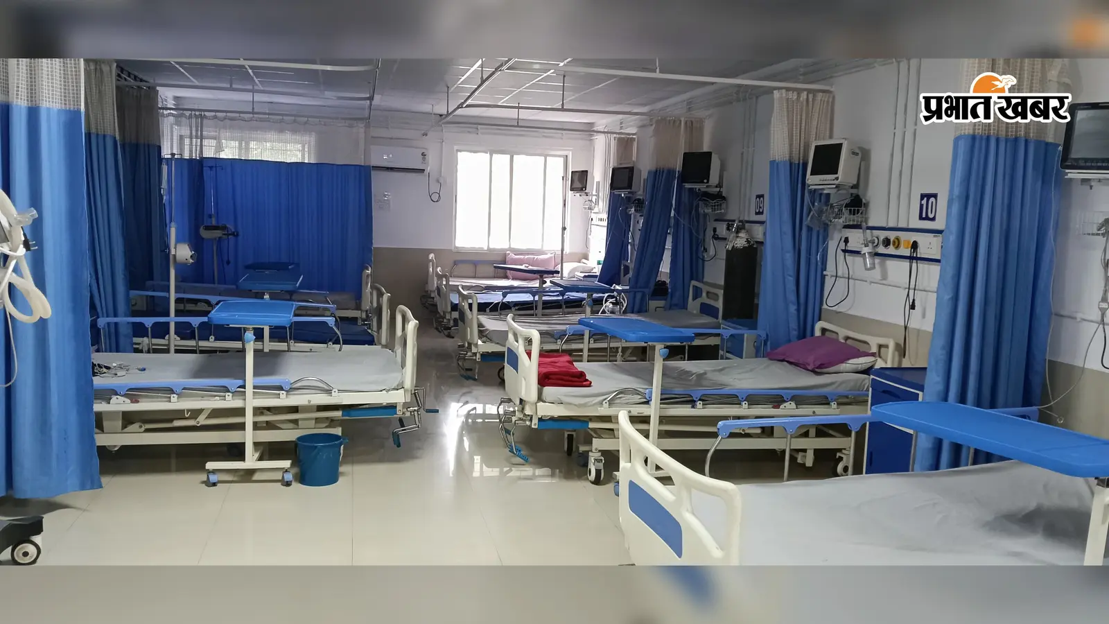ICU में जिंदगी की जंग, बाहर कर्मियों का कार्य बहिष्कार; गोड्डा में मरीजों की गुहार