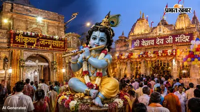 मथुरा में बदलेगा जन्माष्टमी का रंग! दो साल बाद 4 सितंबर को कृष्ण जन्मस्थान और केशवदेव मंदिर में एक साथ उत्सव, जानें खास वजह