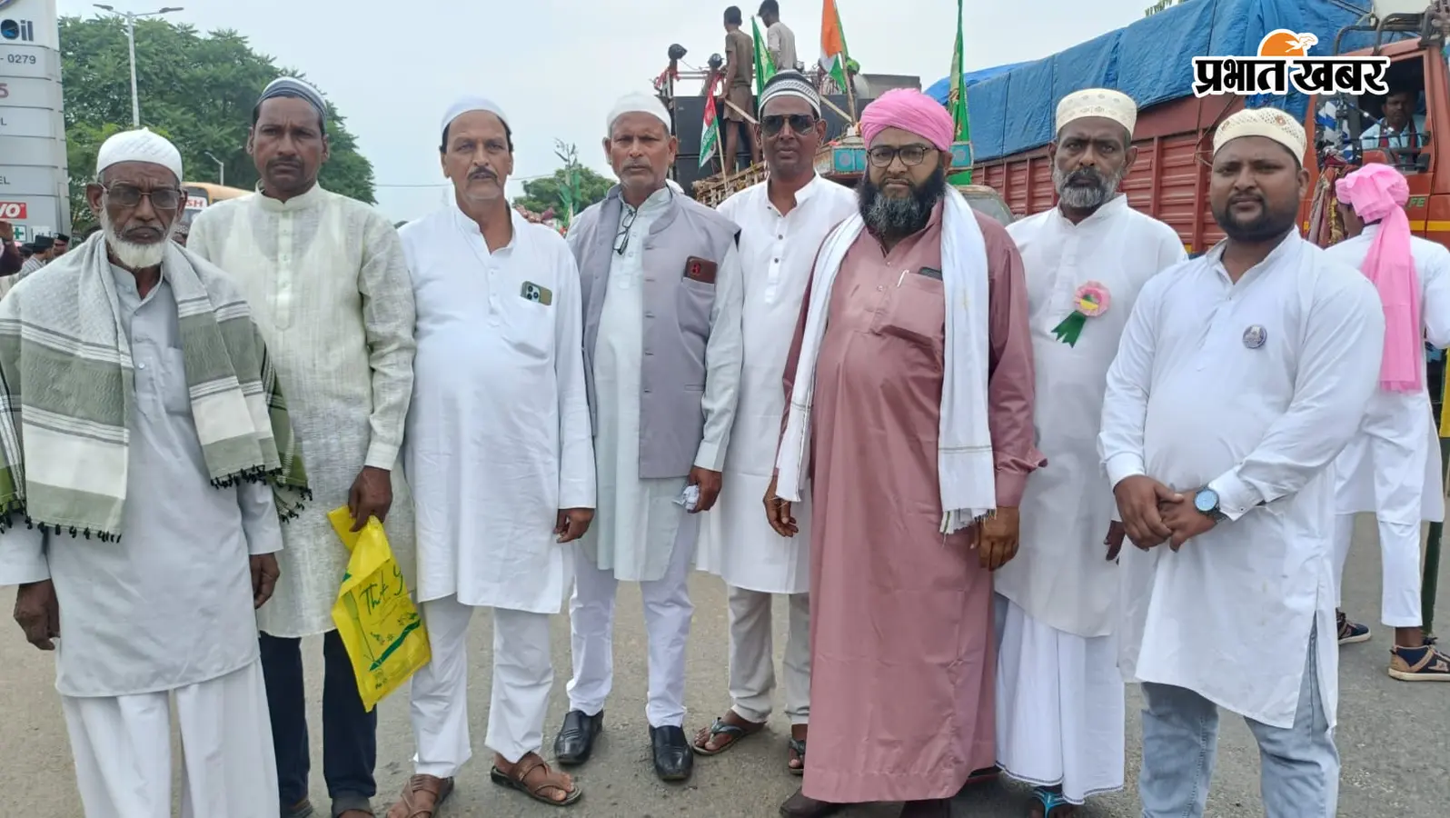 नारे तकबीर और नारे रिसालत से गूंजा नारायणपुर,जुलूस-ए-मोहम्मदी; अमन-चैन और देश की तरक्की की मांगी दुआ