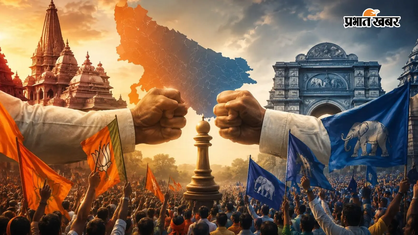 UP Politics: मठ बनाम हाता की जंग में बसपा की एंट्री, चिल्लूपार में 'ठाकुर कार्ड' खेल मायावती ने बढ़ाई सपा-भाजपा की धड़कनें!