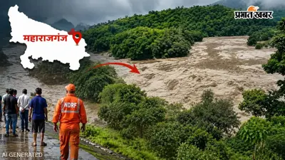 Nepal Flash Flood: नेपाल की बाढ़ से यूपी में बढ़ा खतरा, नारायणी में 3 लाख क्यूसेक पानी की आशंका, ये जिला में मच सकती है तबाही
