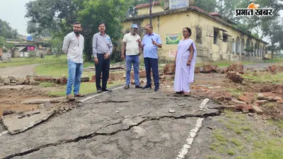 लंकास्टर अस्पताल परिसर में भू-धंसान से दहशत, ओपीडी ऑफिसर्स क्लब में होगी शिफ्ट