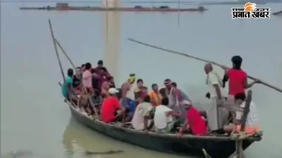 बेगूसराय : गंगा में उफान से सात गांवों पर बाढ़ का खतरा, निचले इलाकों के घरों में घुसा पानी