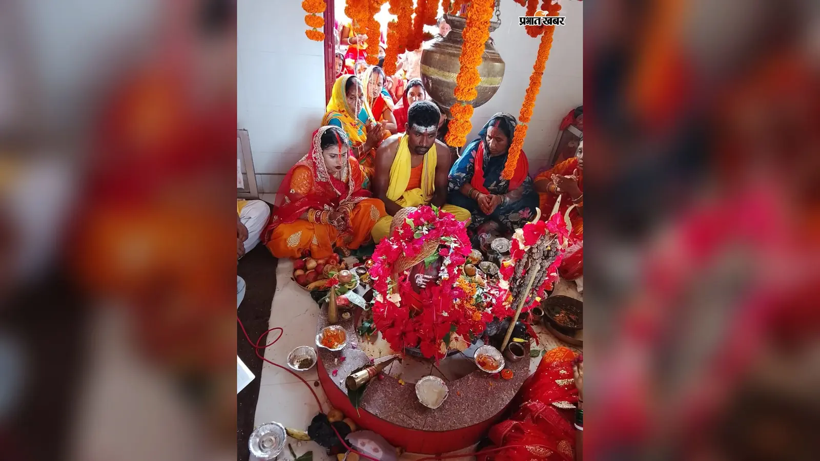 नर्मदेश्वर महादेव मंदिर का तीन दिवसीय वार्षिकोत्सव रुद्राभिषेक व महाप्रसाद के साथ संपन्न