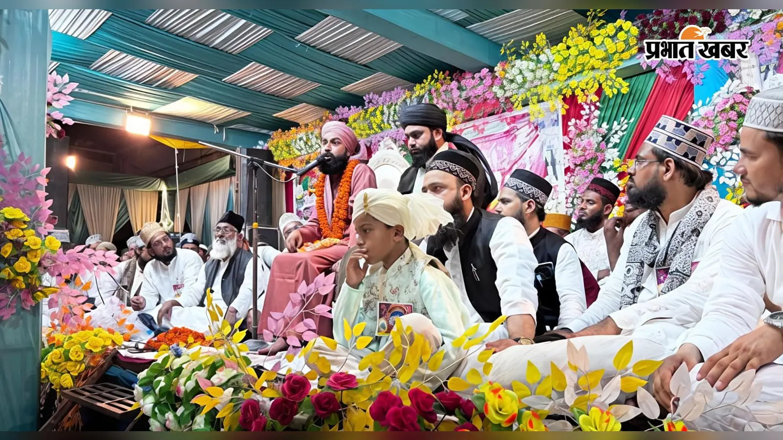 जंगलिया में जश्न-ए-ईद मिलादुन्नबी पर आमद-ए-मुस्तफा कॉन्फ्रेंस आयोजित, देशभर के उलेमा ने की शिरकत