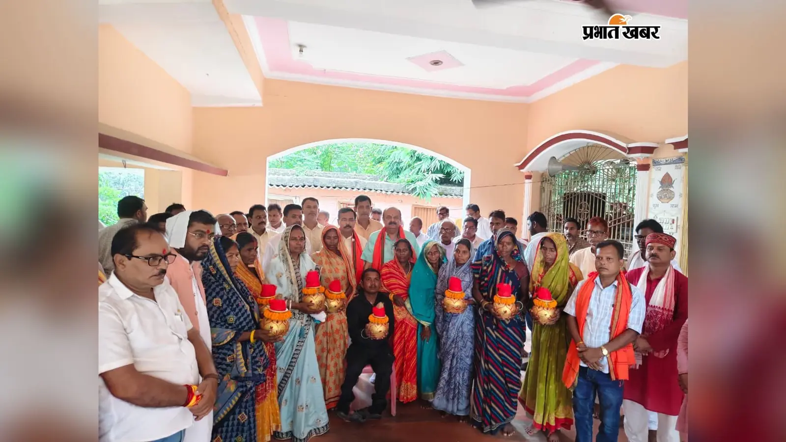 गुरु रविदास की 650वीं जयंती पर गोरेयाकोठी में समरसता संकल्प अभियान, समानता और भाईचारे का लिया संकल्प
