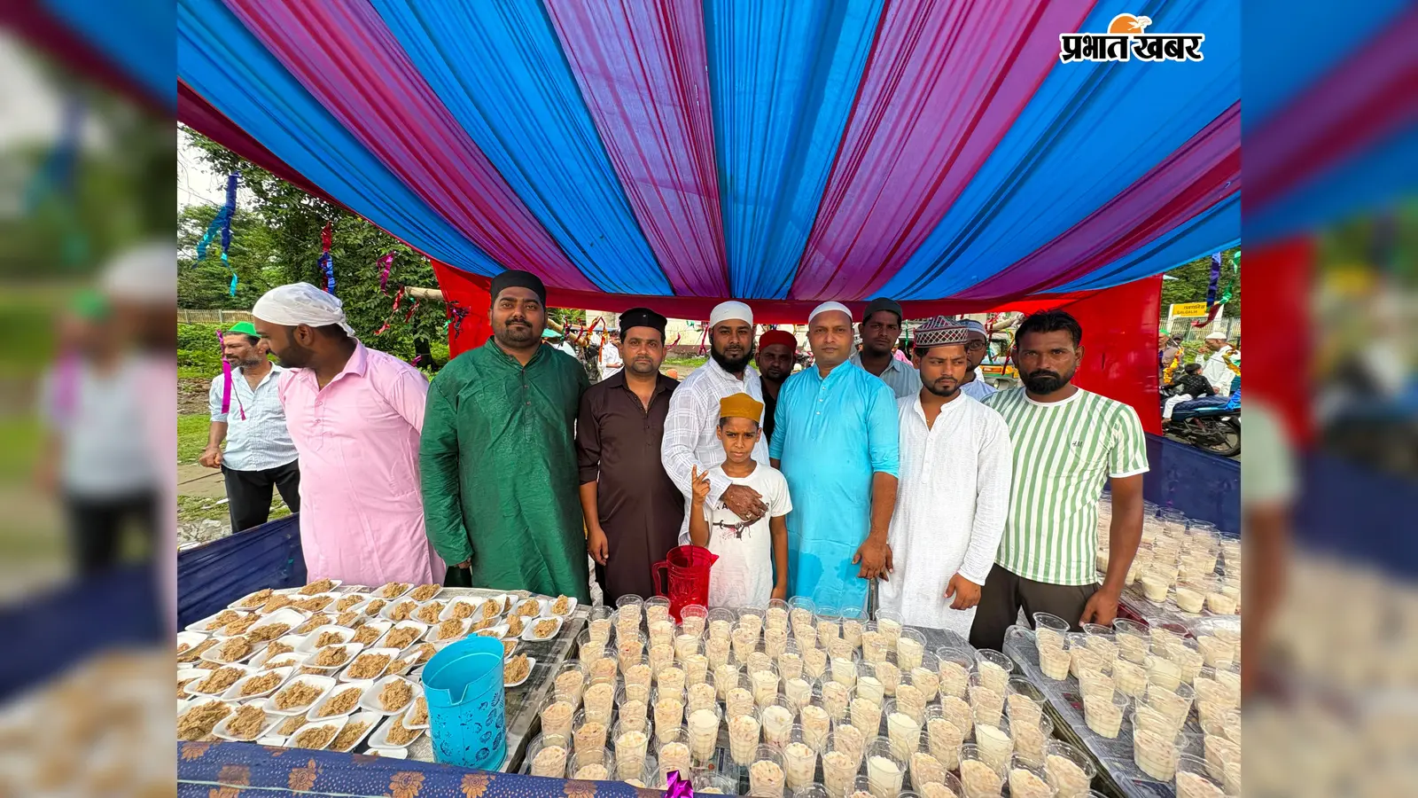 गलगलिया में अकीदत के साथ निकला जुलूस-ए-मोहम्मदी, अमन और भाईचारे का दिया संदेश