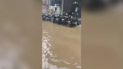 मुसलाधार बारिश से मसौढ़ी नगर जलमग्न, मोहल्लों में जलजमाव से जनजीवन प्रभावित