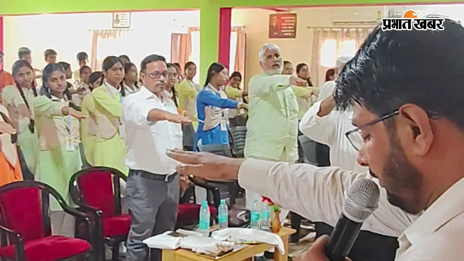 नशामुक्त भारत अभियान के तहत विवेकानंद मिशन स्कूल में जागरूकता कार्यक्रम, विद्यार्थियों ने लिया नशे से दूर रहने का संकल्प