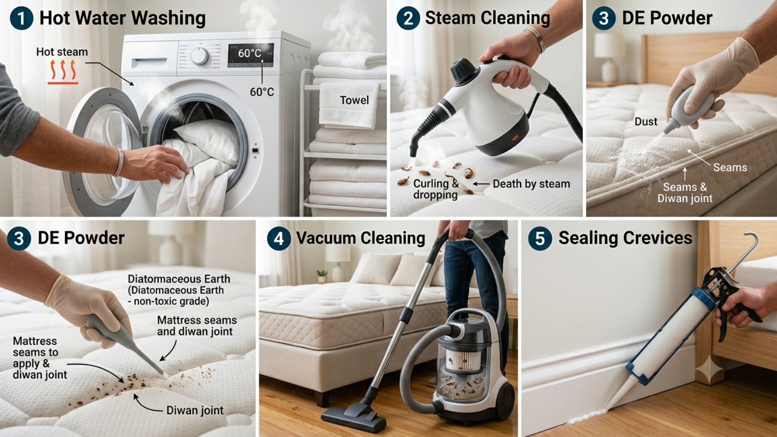 how to eliminate bed bugs permanently