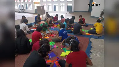 रक्षाबंधन पर नवोदय विद्यालय में राखी मेकिंग प्रतियोगिता, विद्यार्थियों ने दिखाई रचनात्मक प्रतिभा