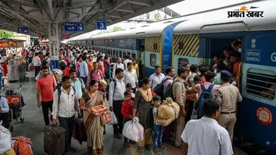 रक्षाबंधन को लेकर ट्रेनों और बसों में बढ़ी भीड़, घर जाने के लिए यात्रियों की बढ़ी परेशानी