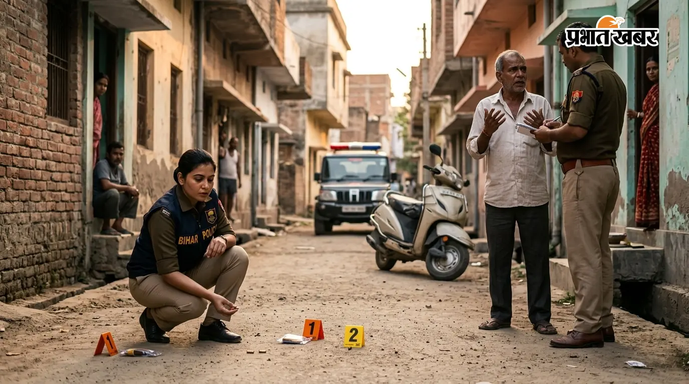 पटना के दीघा में स्कूटी से आए तीन लड़कों ने की फायरिंग, रंगदारी नहीं देने पर घमकी भी दी