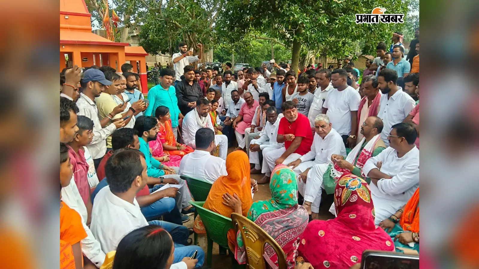 थंडारडीह में पीड़ित परिवार से मिला भाजपा प्रतिनिधिमंडल,सरकार पर तुष्टीकरण का आरोप