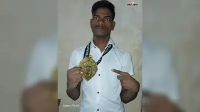 बोड़ाम के भूपेश पावरलिफ्टिंग फेडरेशन कप में विजेता, डेडलिफ्ट स्पर्धा में दर्ज की उपलब्धि