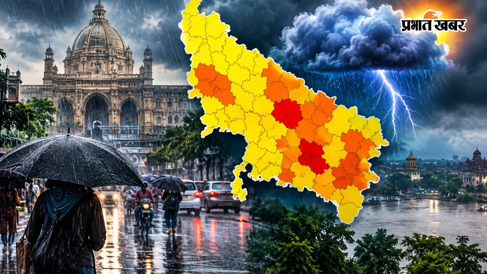UP Weather Alert: यूपी वालों सावधान: 27 अगस्त को इन जिलों में बरसेंगे बादल, भारी बारिश का अलर्ट, देखें पूरी लिस्ट