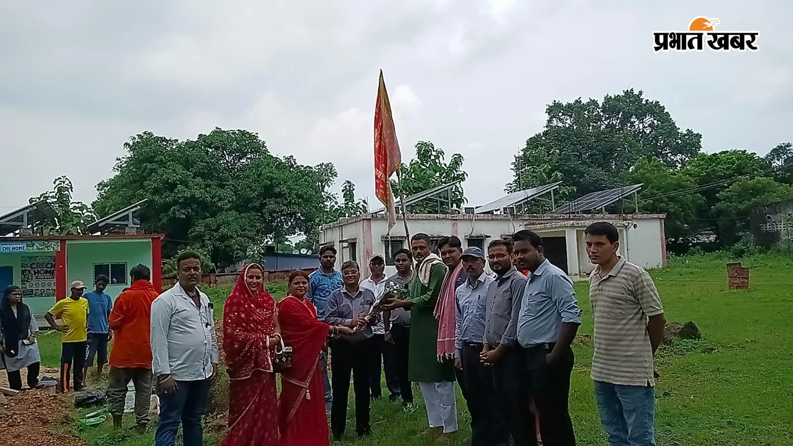 सीसीएल अस्पताल परिसर में गणेश मंदिर निर्माण का कार्य शुरू