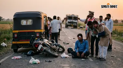 कहीं बाइक भिड़ी, कहीं अज्ञात वाहन ने मारी टक्कर: चार हादसों में आठ घायल