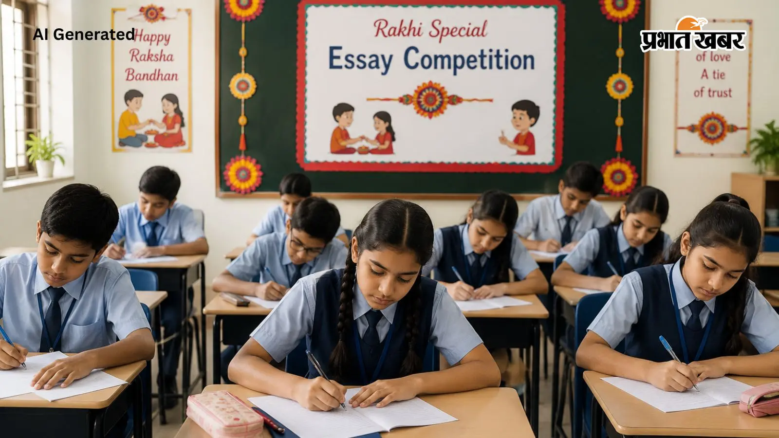 Raksha Bandhan Essay: स्कूल कंपटीशन में मिलेगा First Prize, ऐसे लिखें रक्षाबंधन पर निबंध