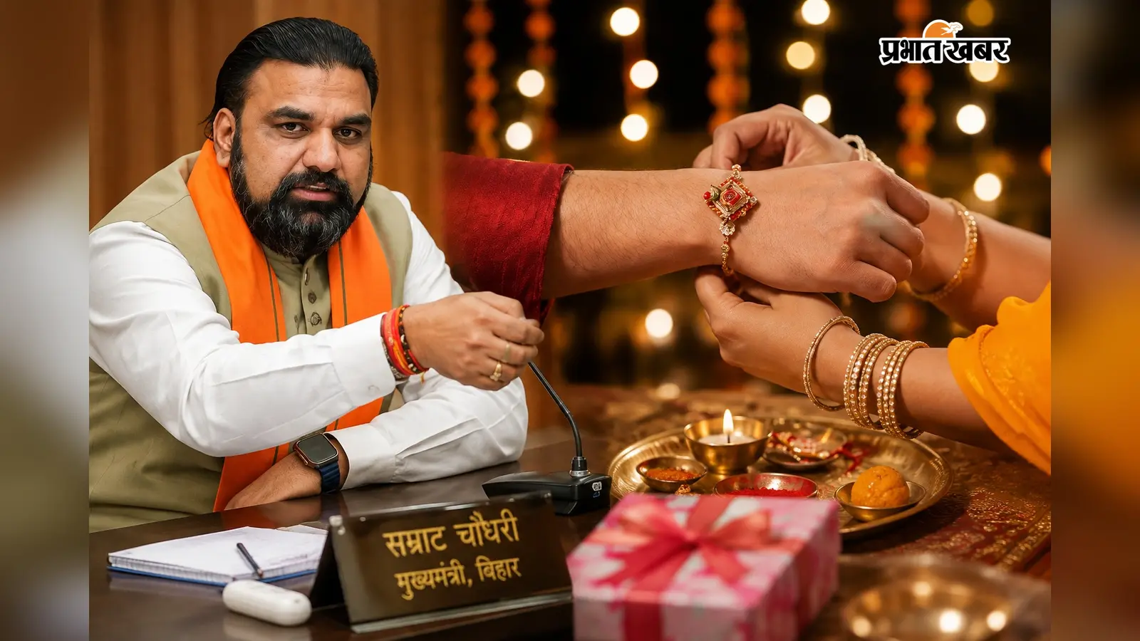 रक्षाबंधन पर नोट कर लें राखी बांधने का सबसे शुभ मुहूर्त, महिलाओं और बेटियों के लिए सम्राट चौधरी के 3 बड़े तोहफे