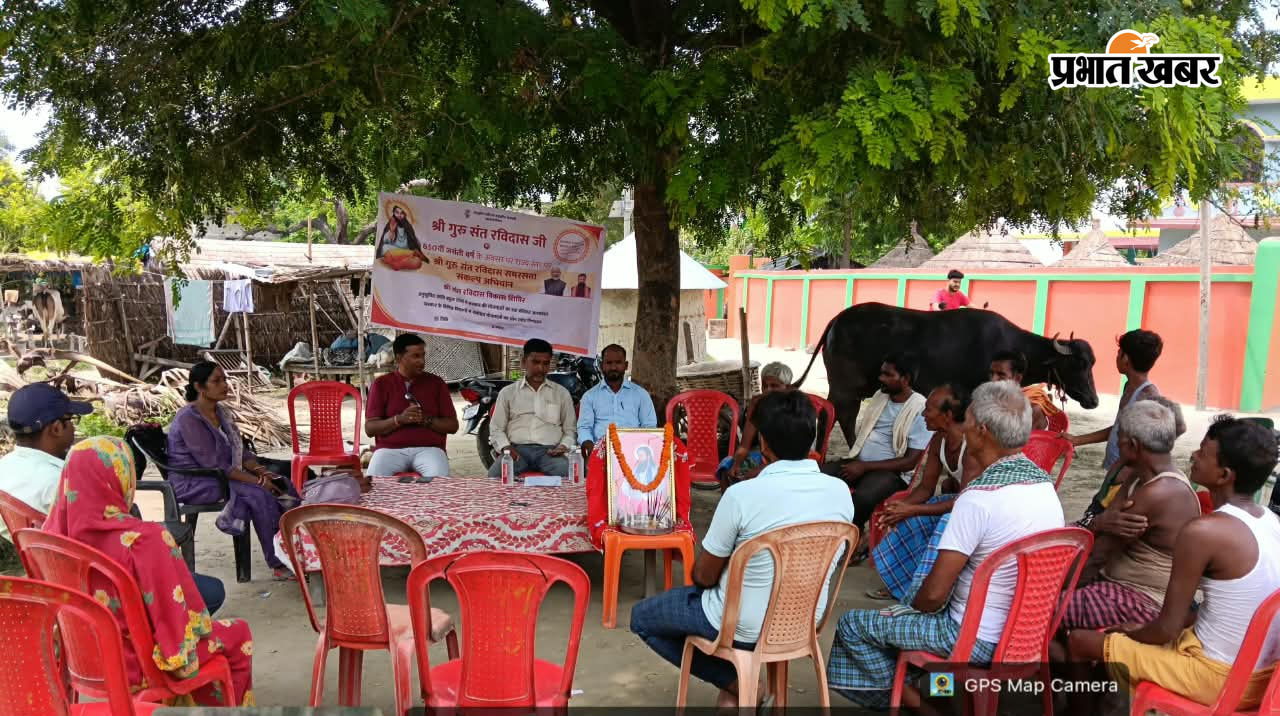 शिविर में उपस्थित लोग. | Prabhat Khabar Network