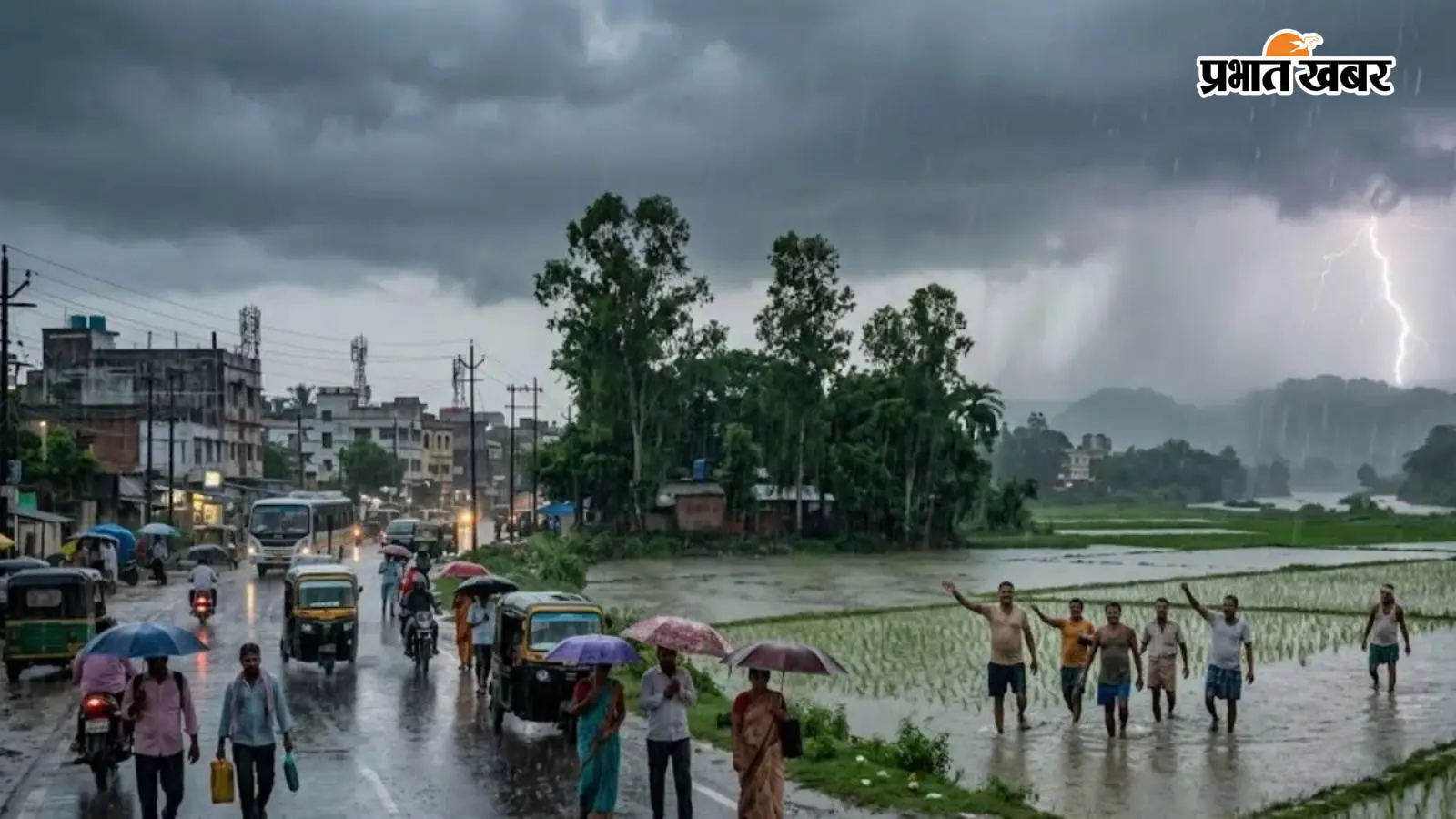 कल का मौसम: रक्षाबंधन के दिन बिहार के 21 जिलों में होगी भयंकर बारिश, घर से निकलने से पहले देखें IMD का अलर्ट