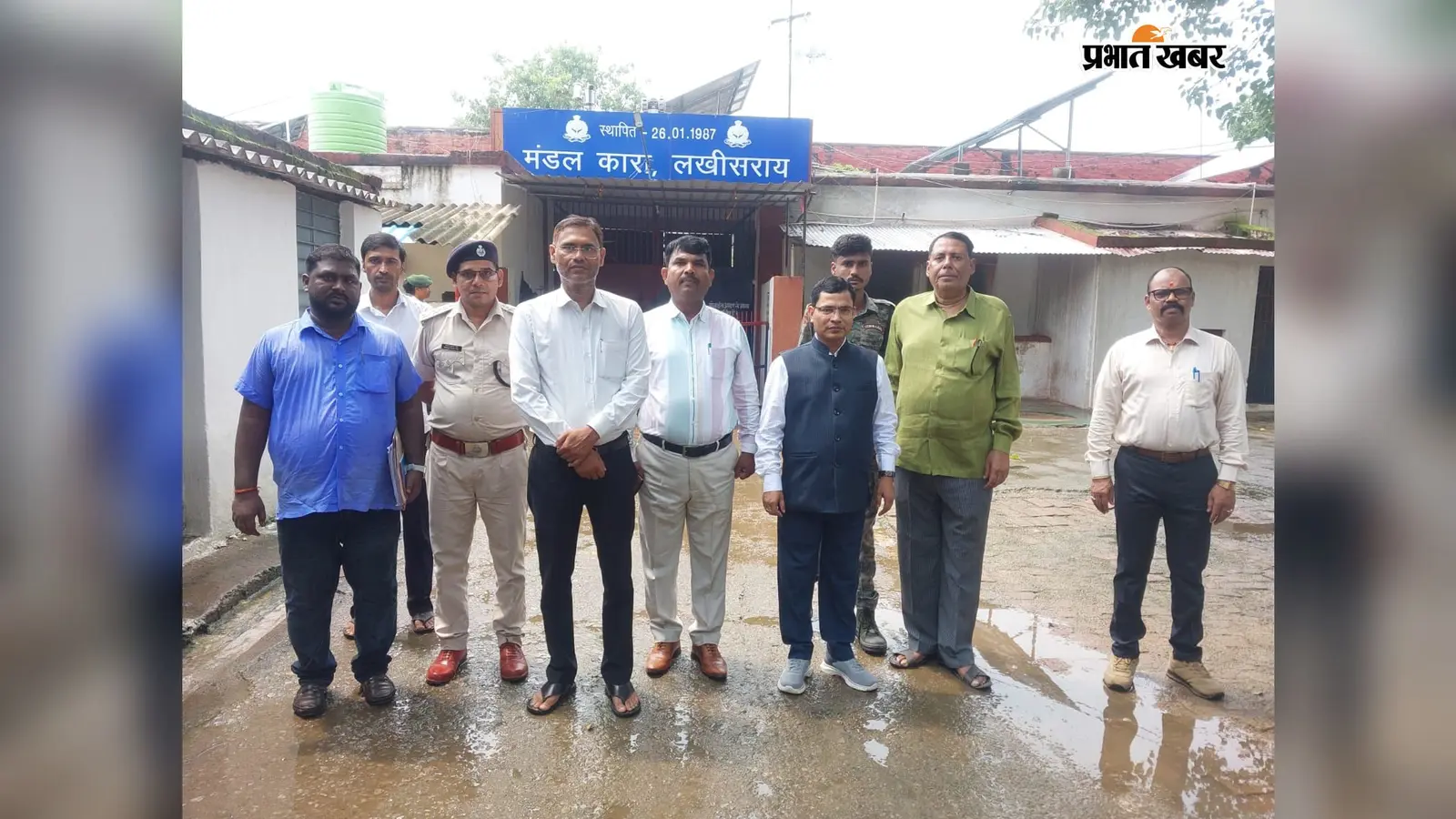 मंडल कारा का औचक निरीक्षण, बंदियों ने भोजन की गुणवत्ता पर की शिकायत