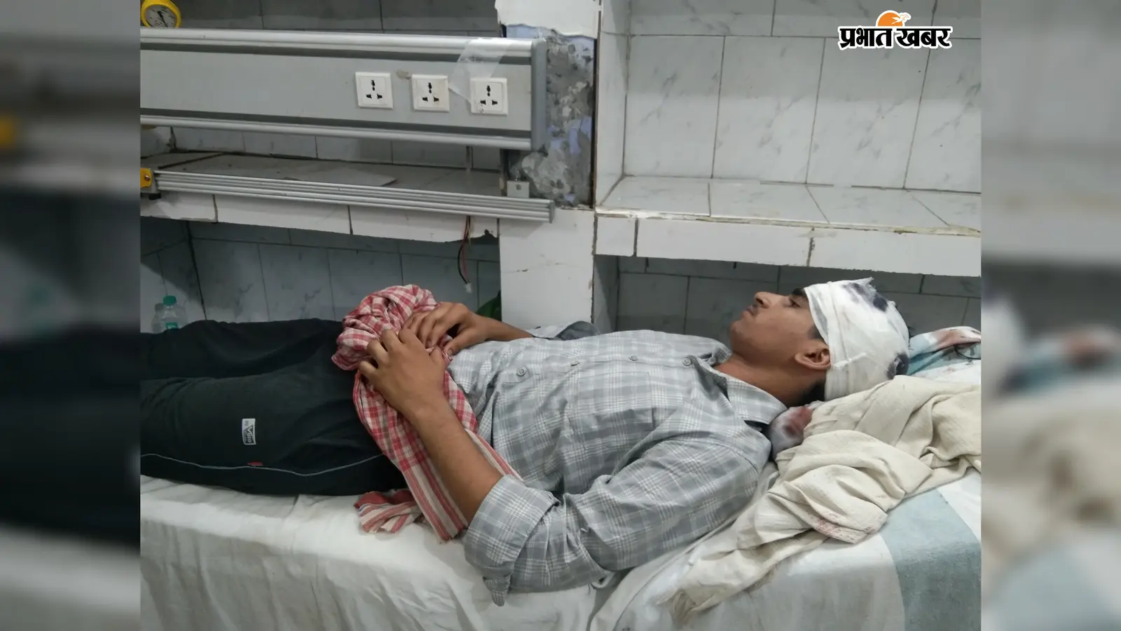 दलसिंहसराय के डैनी चौक पर युवक पर जानलेवा हमला, सिर फोड़ा