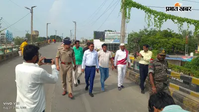 रेलवे ओवरब्रिज 28 अगस्त से वन-वे, रात में आवागमन पूरी तरह रहेगा बंद