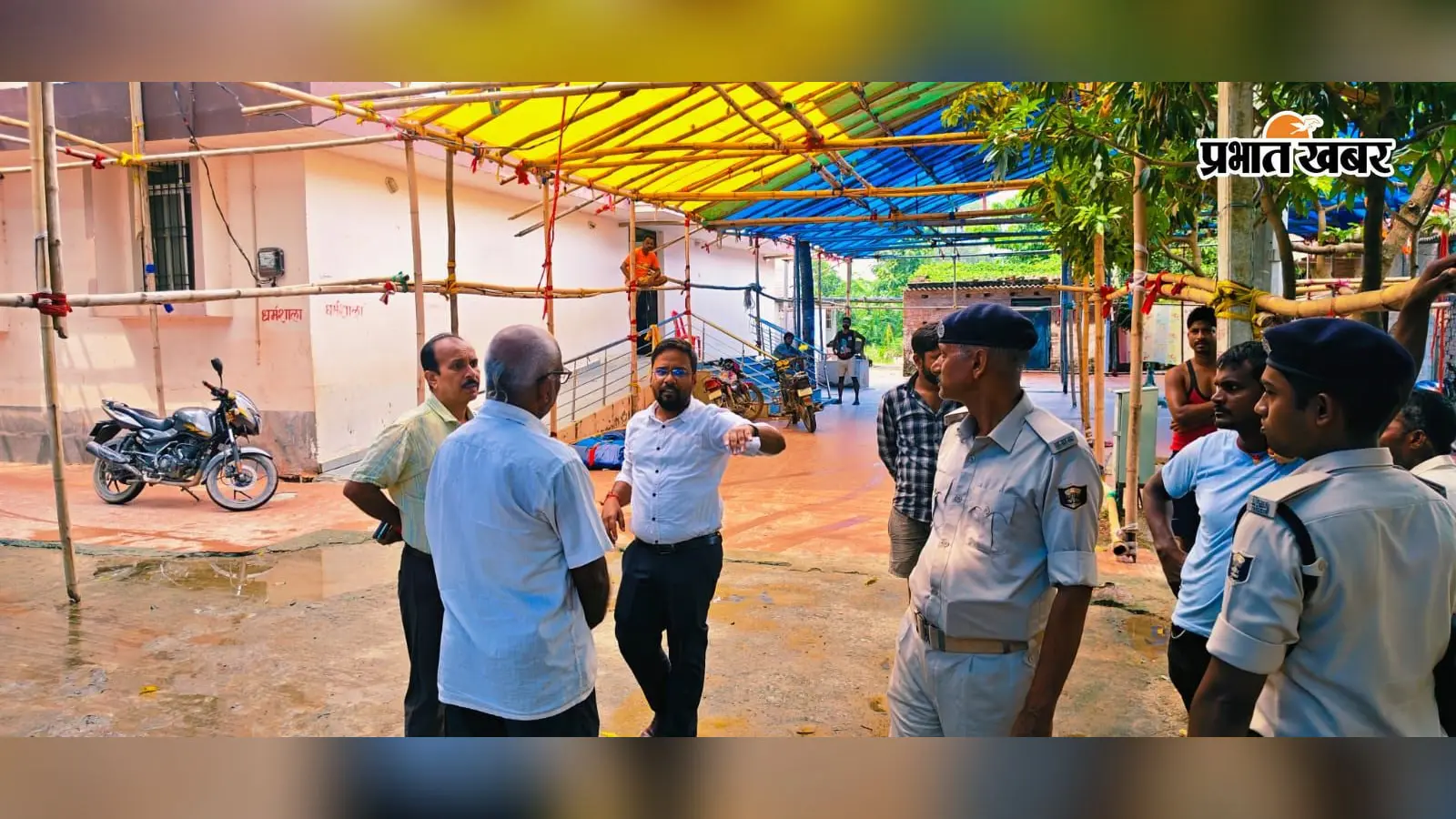 हाजीपुर: गणिनाथ महोत्सव की तैयारी तेज, एसडीओ ने मेला स्थल का किया निरीक्षण