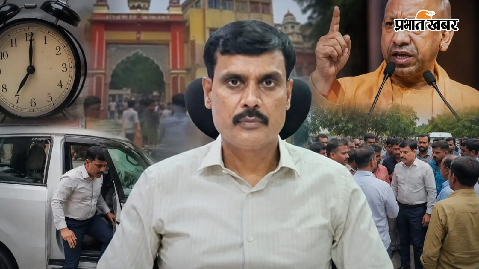 Special Report: 44 दिन बाद नींद से जागे बलिया के "DM", मुख्यमंत्री योगी के आने से पहले आनन-फानन में पहुंचे गोपालनगर टांडी