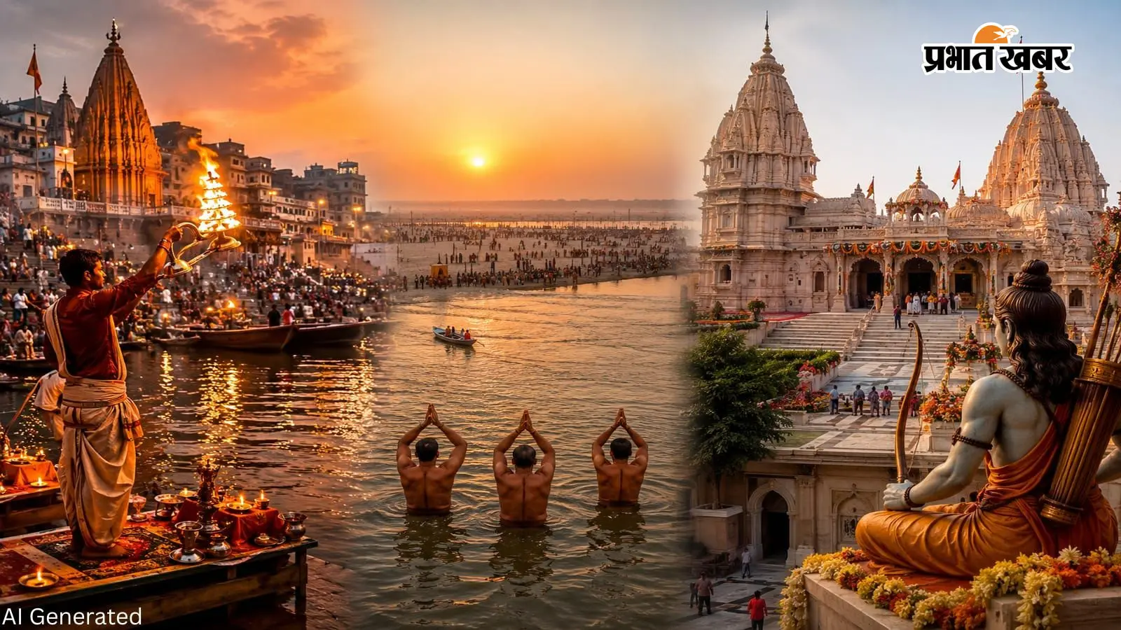 गंगा आरती से राम मंदिर दर्शन तक... 5 दिन में पूरी होगी तीन धामों की ये खास यात्रा, जानिए कितना लगेगा किराया