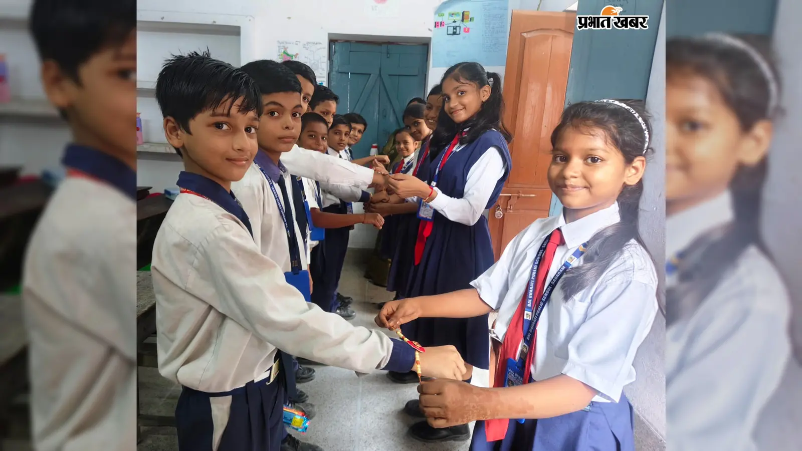 सासाराम में रक्षाबंधन पर सजीं रंग-बिरंगी राखियां, मेहंदी प्रतियोगिता में दिखी छात्राओं की कला
