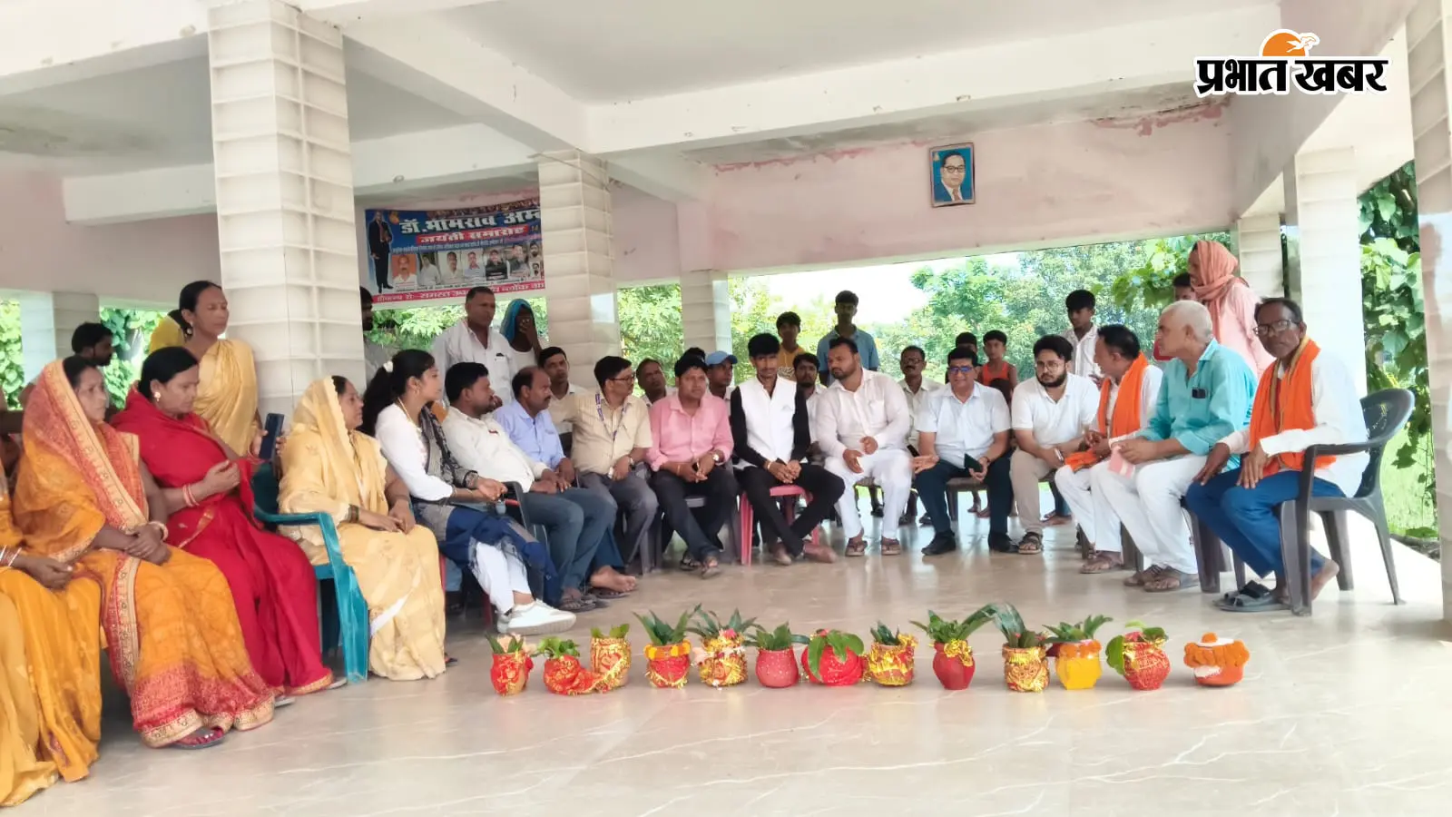 गोपालगंज के उचकागांव में संत रविदास जयंती पर निकली कलश यात्रा, सामाजिक समरसता का दिया संदेश
