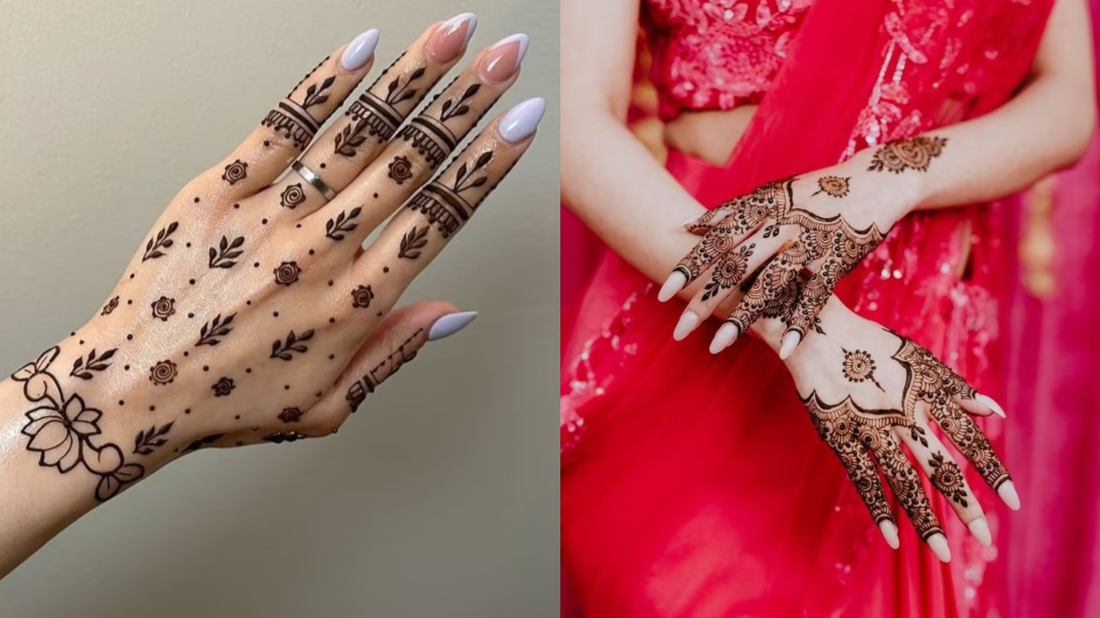 Minimal Mehndi Design