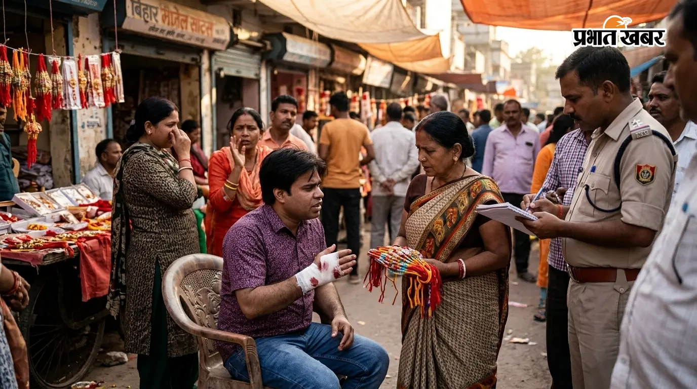 नुआंव में बहनों के साथ राखी खरीदने बाजार गए युवक पर हमला, वाराणसी ट्रामा सेंटर में हालत नाजुक