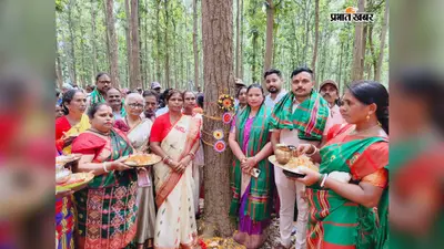 जमशेदपुर: इंसानों से आगे बढ़कर पेड़ों से निभाया भाई-बहन का रिश्ता, रक्षाबंधन पर जंगल बचाने का संकल्प