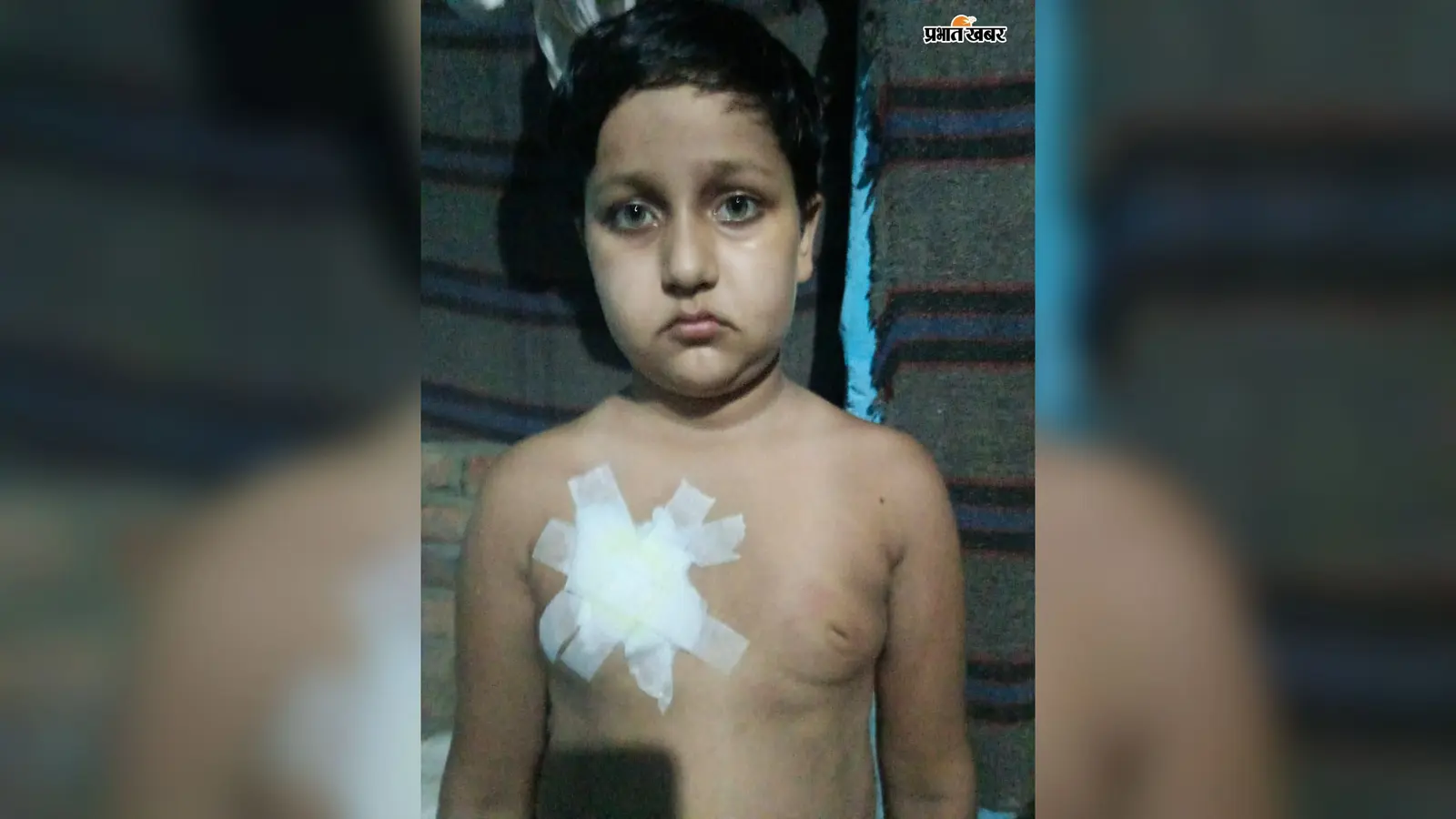 साइकिल छीनने का विरोध करने पर नौ वर्षीय छात्र के सीने में घोंपी कैंची, ग्रामीणों ने आरोपी को दबोचकर पुलिस को सौंपा