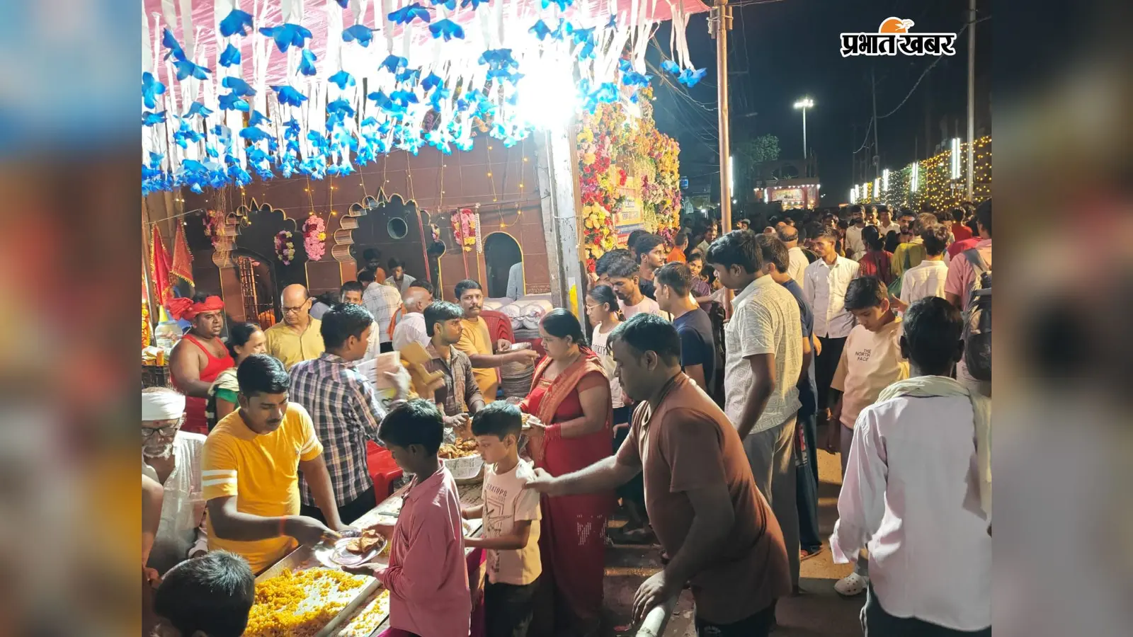 उंटा के प्राचीन देवी मंदिर का 308वां वार्षिक उत्सव संपन्न, भंडारे मे उमडे श्रद्धालु