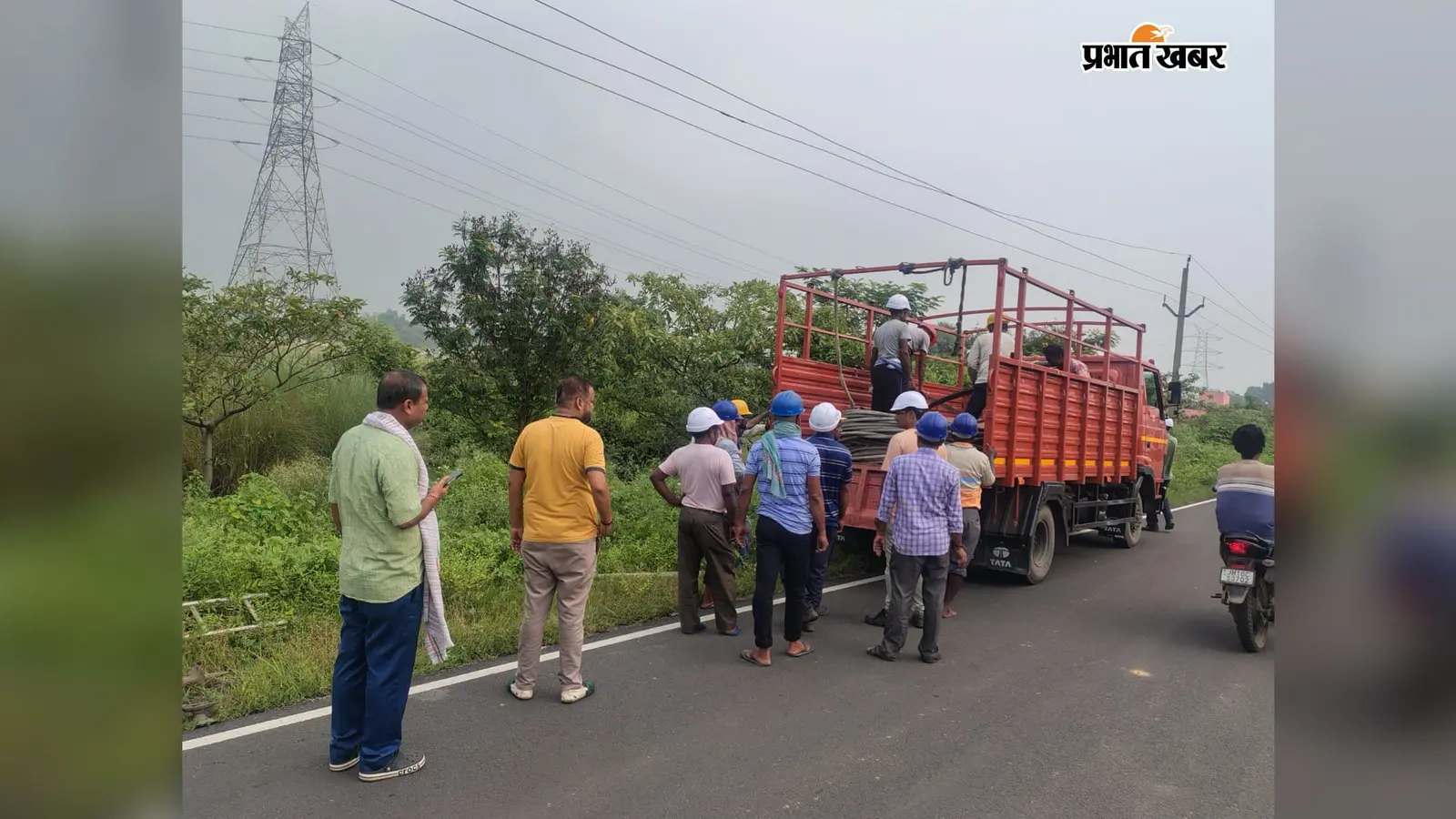 निरसा में DVC का 33 हजार केवी ट्रांसमिशन तार टूटा, 40 गांवों में ब्लैकआउट