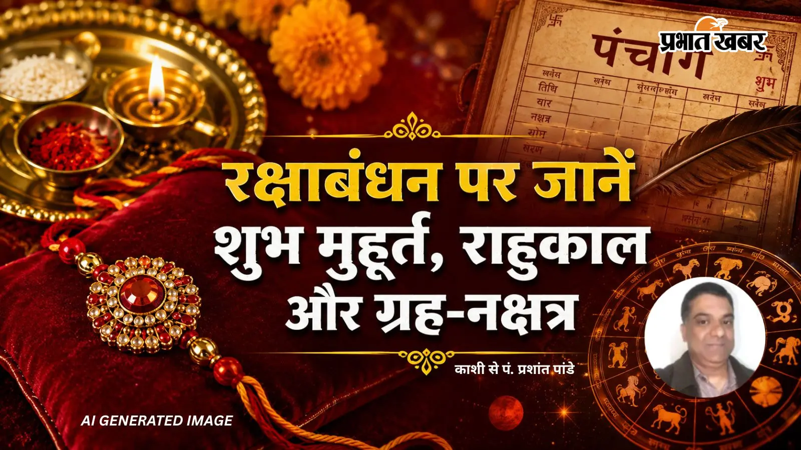 28 अगस्त 2026 का पंचांग: रक्षाबंधन पर ग्रहों का विशेष संयोग, पढ़ें आज का संपूर्ण पंचांग