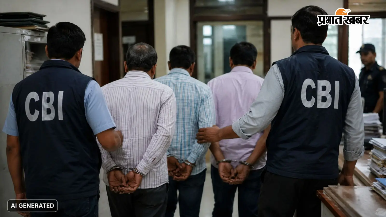 3 लेखा अधिकारियों को CBI ने 48,400 रुपए रिश्वत लेते दबोचा